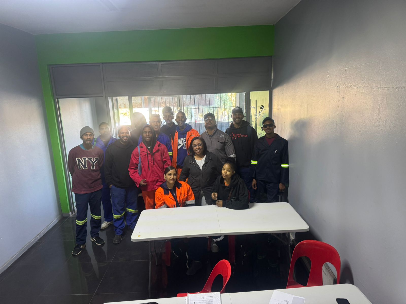 Students participating in skills training and mentorship activities (10)