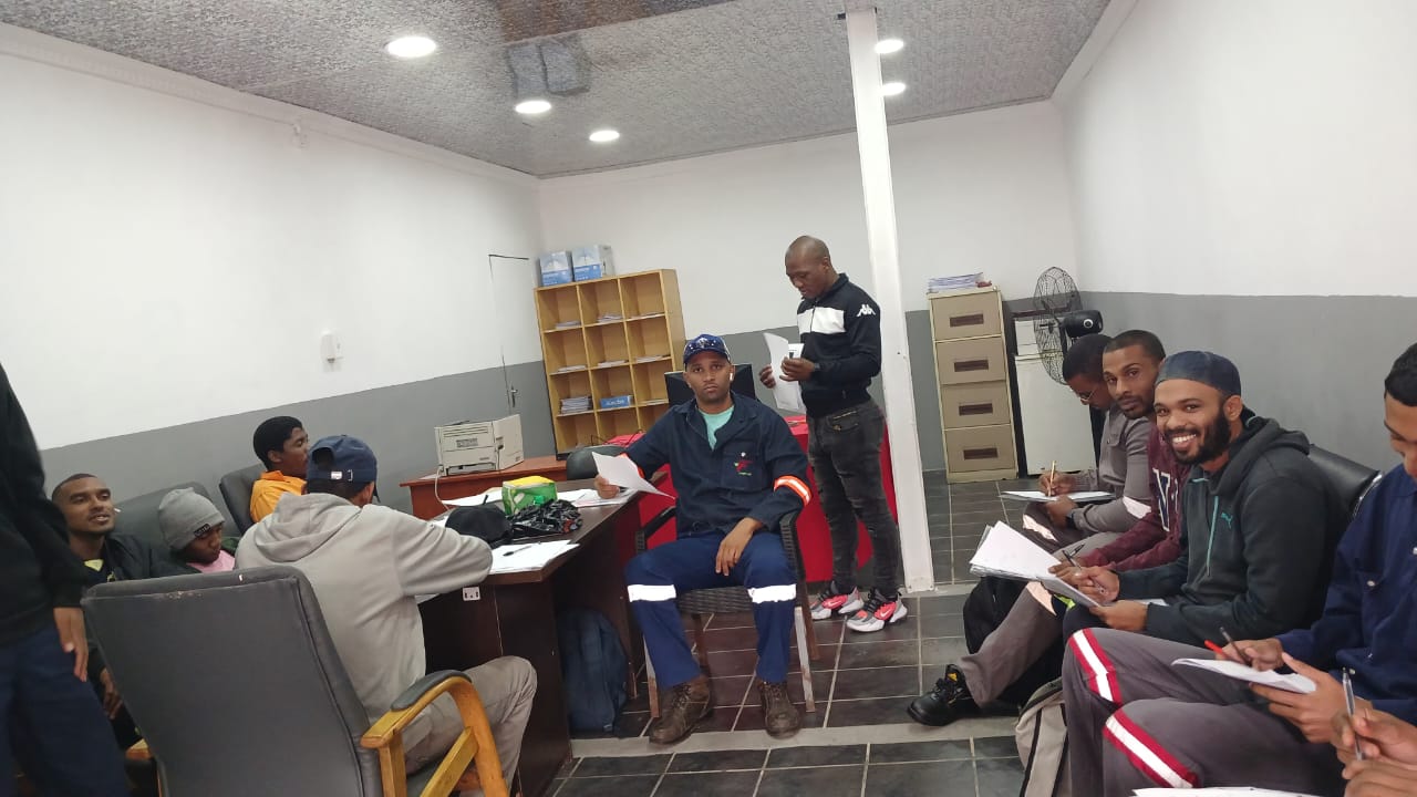 Students participating in skills training and mentorship activities (15)