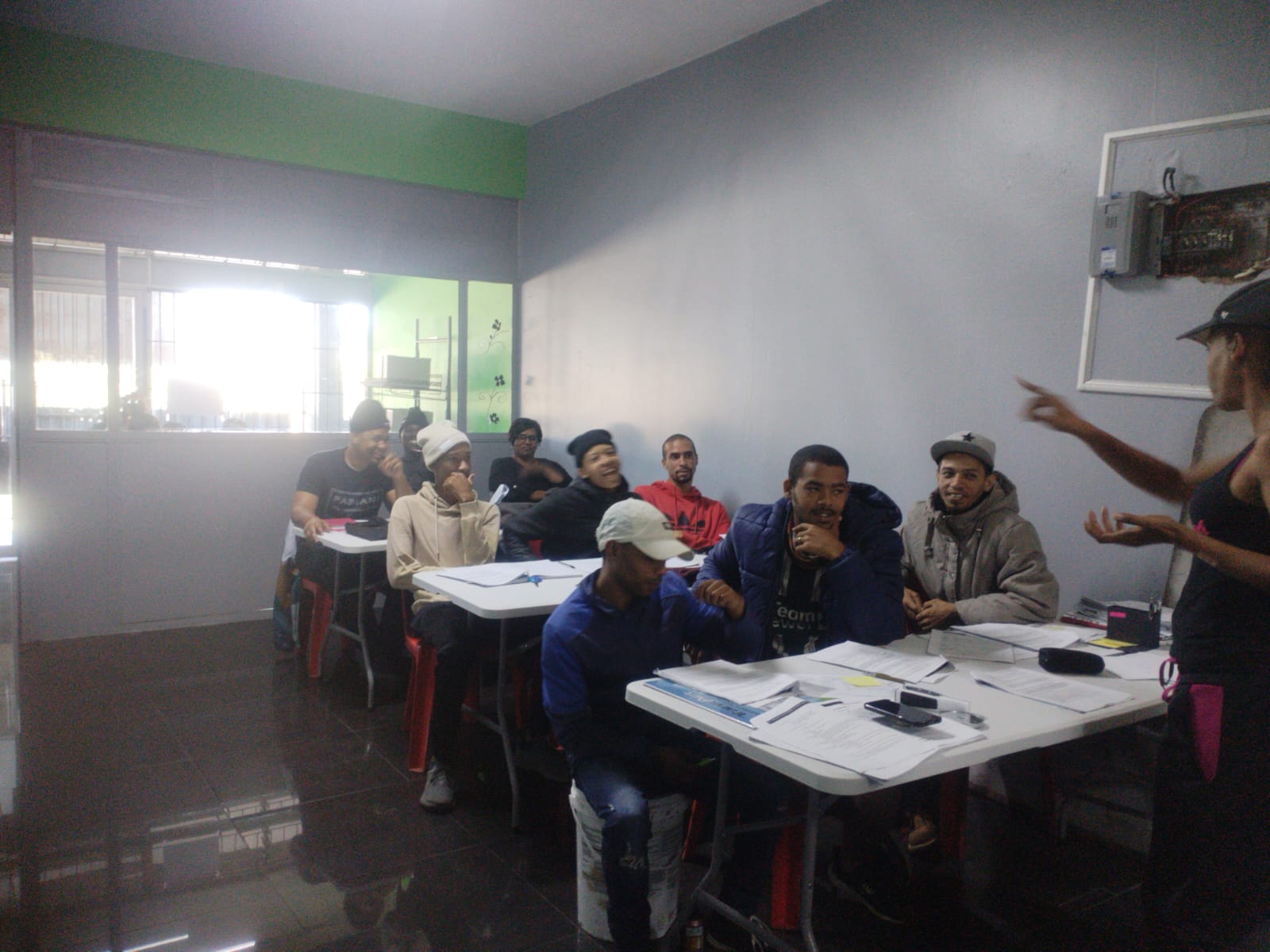 Students participating in skills training and mentorship activities (18)