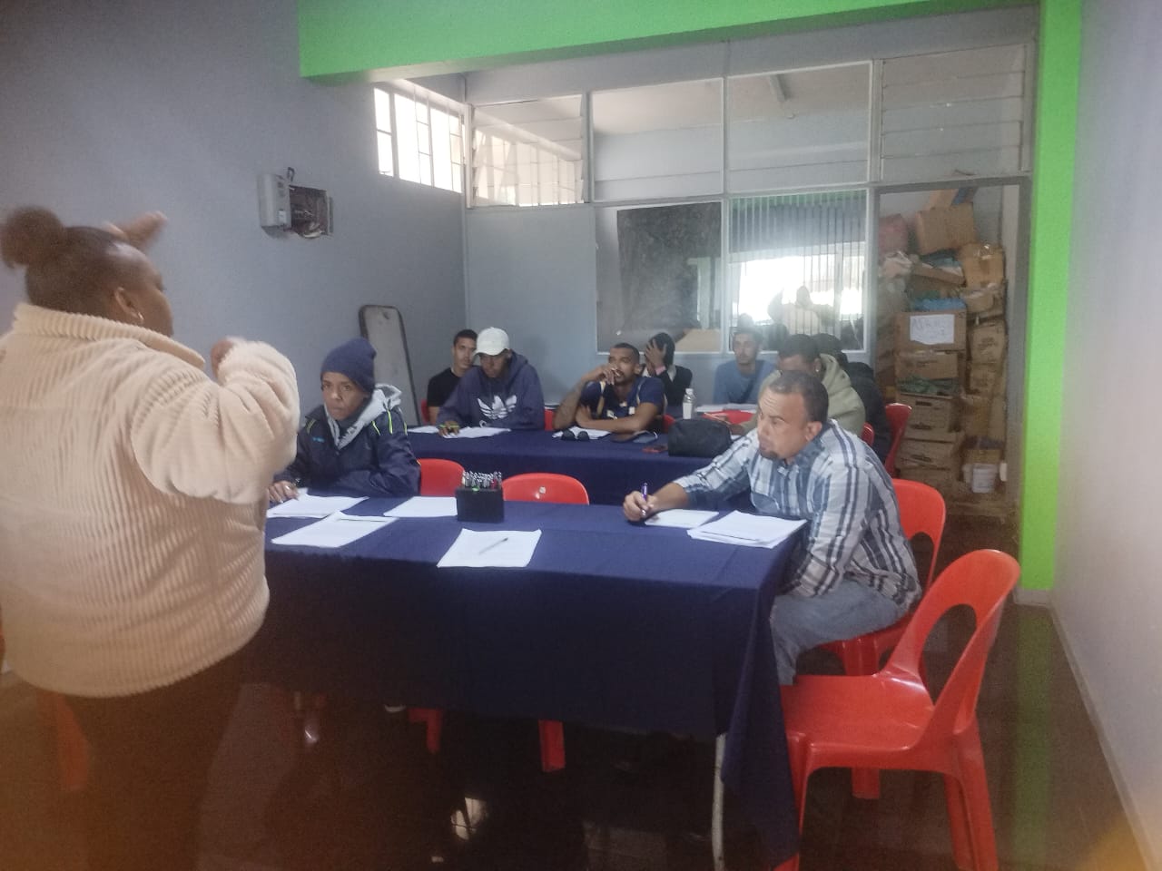 Students participating in skills training and mentorship activities (27)