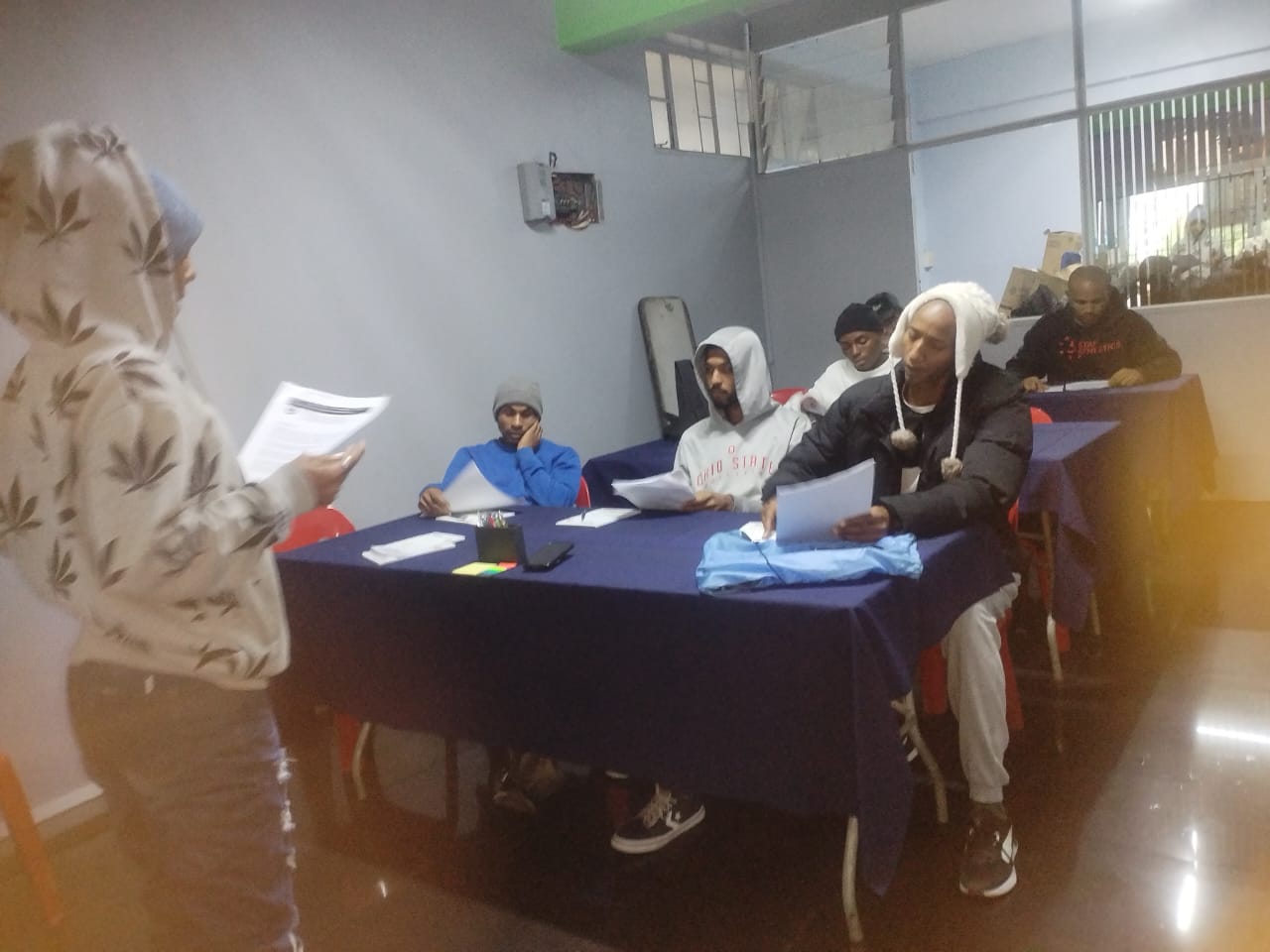 Students participating in skills training and mentorship activities (32)